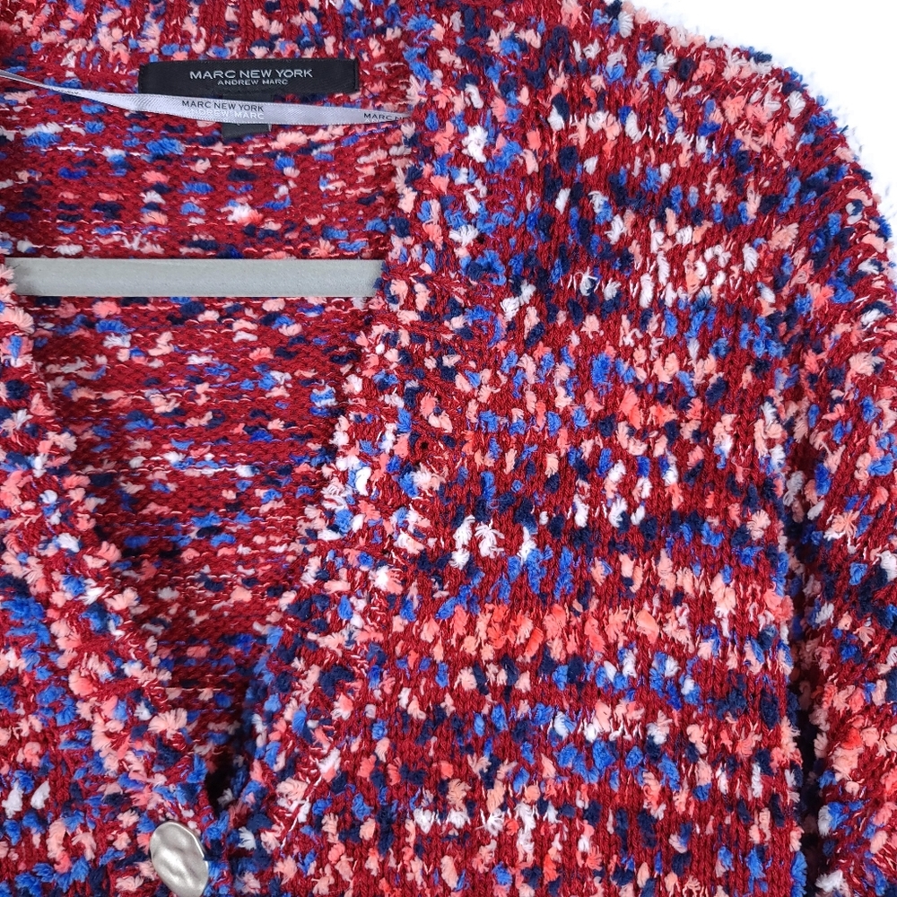 MARC NEW YORK Chunky Oversized Textured Cardigan - Picture 8 of 10